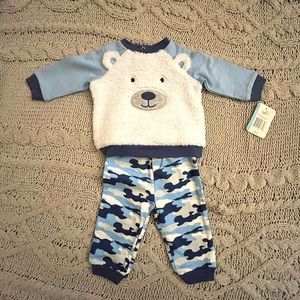 NWT Blue Polar Bear 🐻‍❄️ Set - long sleeves and pants